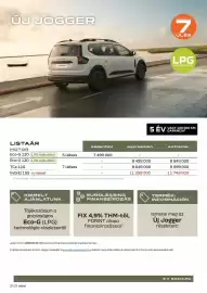 Dacia akciós újság | Jogger Oldal 2