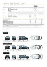 Opel leták | Combo Van Strana 6