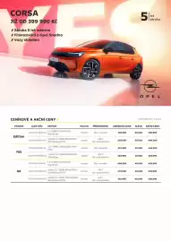Opel leták | Corsa Strana 1