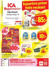 ICA Supermarket reklamblad Sida 1