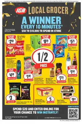 IGA (valid until 14-04)