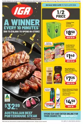 IGA (valid until 14-04)