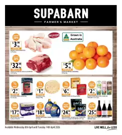 Supabarn catalogue week 15 Page 1