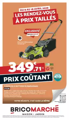 Bricomarché (valable jusqu'au 18-04)