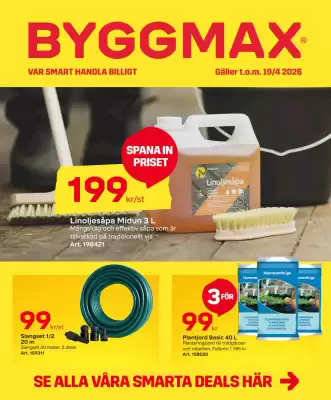 Byggmax (giltig till och med 20-04)