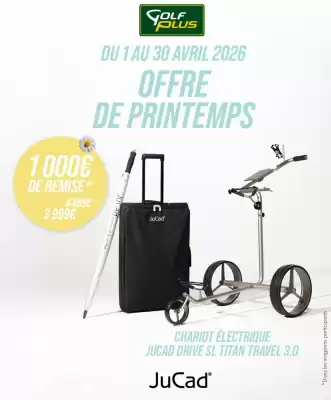 Golf Plus (valable jusqu'au 30-04)