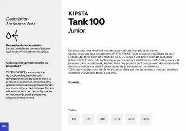 Catalogue Decathlon page 104
