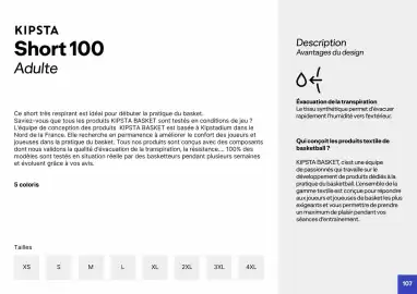 Catalogue Decathlon page 107