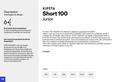 Catalogue Decathlon page 108