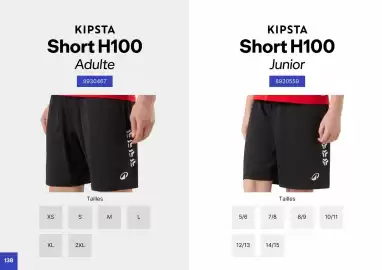 Catalogue Decathlon page 138