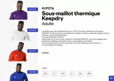 Catalogue Decathlon page 241