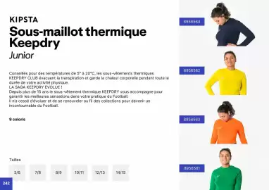 Catalogue Decathlon page 242