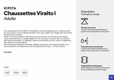 Catalogue Decathlon page 43