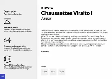 Catalogue Decathlon page 44