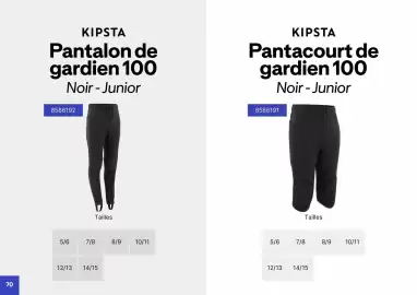 Catalogue Decathlon page 70