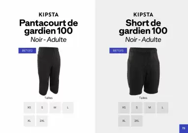 Catalogue Decathlon page 73