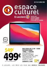 Catalogue E.Leclerc Espace Culturel page 1