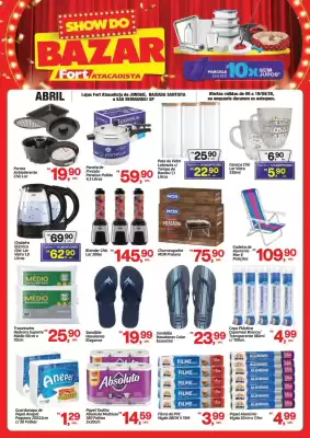 Tabloide Fort Atacadista (válido até 19-04)