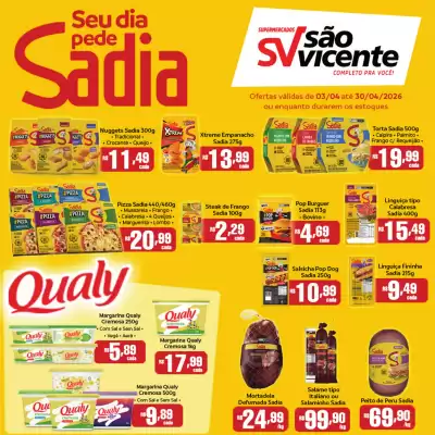 Catálogo Supermercados São Vicente (válido até 30-04)