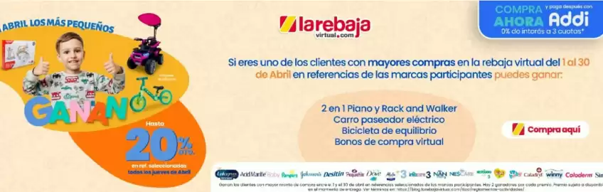 Catálogo La Rebaja Página 1