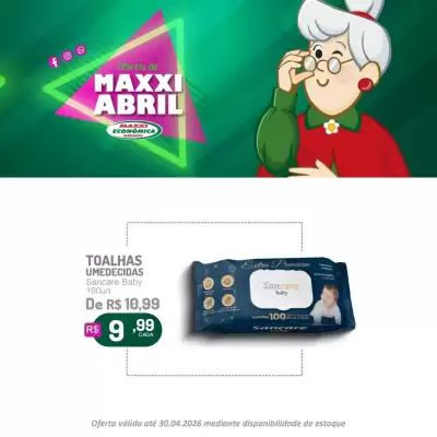 Maxxi Econômica Farmácias (válido até 30-04)