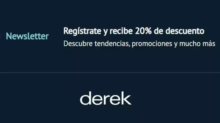 Derek (válido hasta 30-06)