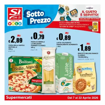 Sì con te (valido fino al 22-04)