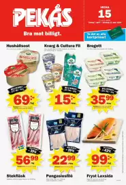 Pekås reklamblad vecka 15 Sida 1