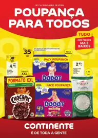 Folheto Continente | Poupança Para Todos Página 1