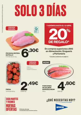 Catálogo Hipercor (válido hasta el 12-04)