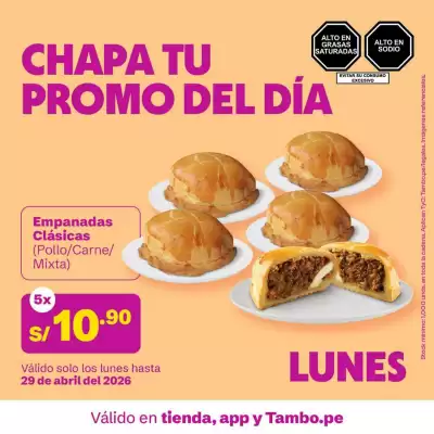 Tambo (válido hasta 29-04)