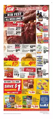 IGA weekly ad (valid until 14-04)