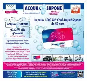 Volantino Acqua & Sapone Pagina 1