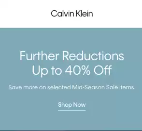 Calvin Klein leták Strana 1