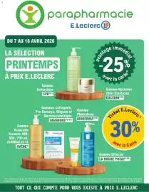 Catalogue E.Leclerc Parapharmacie page 1
