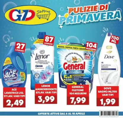 Volantino GeD Shopping (valido fino al 18-04)
