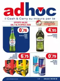 Volantino Adhoc Pagina 1