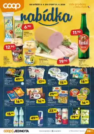 Coop leták | Jednota Strana 1