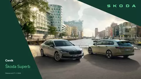 Škoda leták | Superb Strana 1