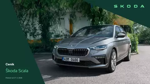 Škoda leták | Scala Strana 1