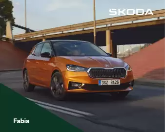 Škoda leták | Fabia Strana 1