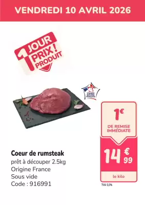 Promocash (valable jusqu'au 10-04)