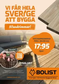 Bolist reklamblad Sida 1