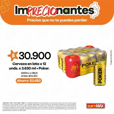 Surtimax (válido hasta 31-05)