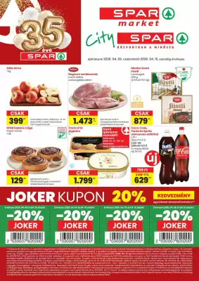 Spar akciós újság (érvényes eddig: 15-04)