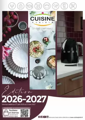 Cuisine Plaisir (valable jusqu'au 31-03)