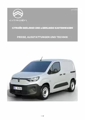 Citroen | Berlingo/ё-Berlingo (gültig bis 30-04)