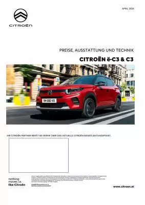 Citroen | C3/ ё-C3 (gültig bis 30-04)