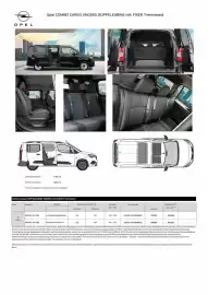 Opel Flugblatt | Combo(Electric) Cargo Seite 3