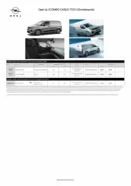 Opel Flugblatt | Combo(Electric) Cargo Seite 4